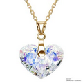 Crystal Aurore Boreale Truly In Love Heart Pendant